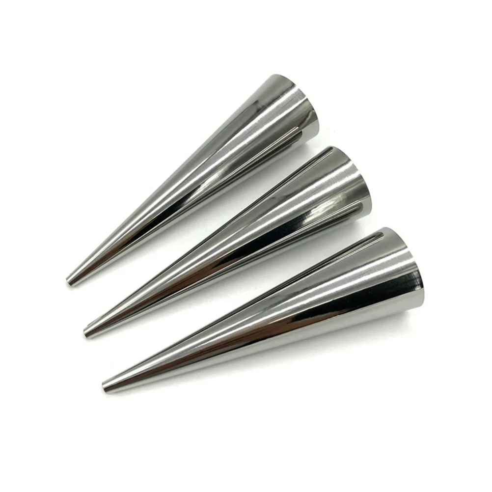 

36pcs Steel Moulds Cream Horn Pastry Roll Molds Pastry Tools Reusable Heat Resistant Baking Pan Spiral Bread Mold