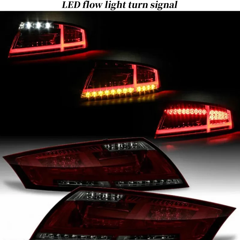 Car taillights suitable for Audi TT taillights 2006-2014 upgraded new style