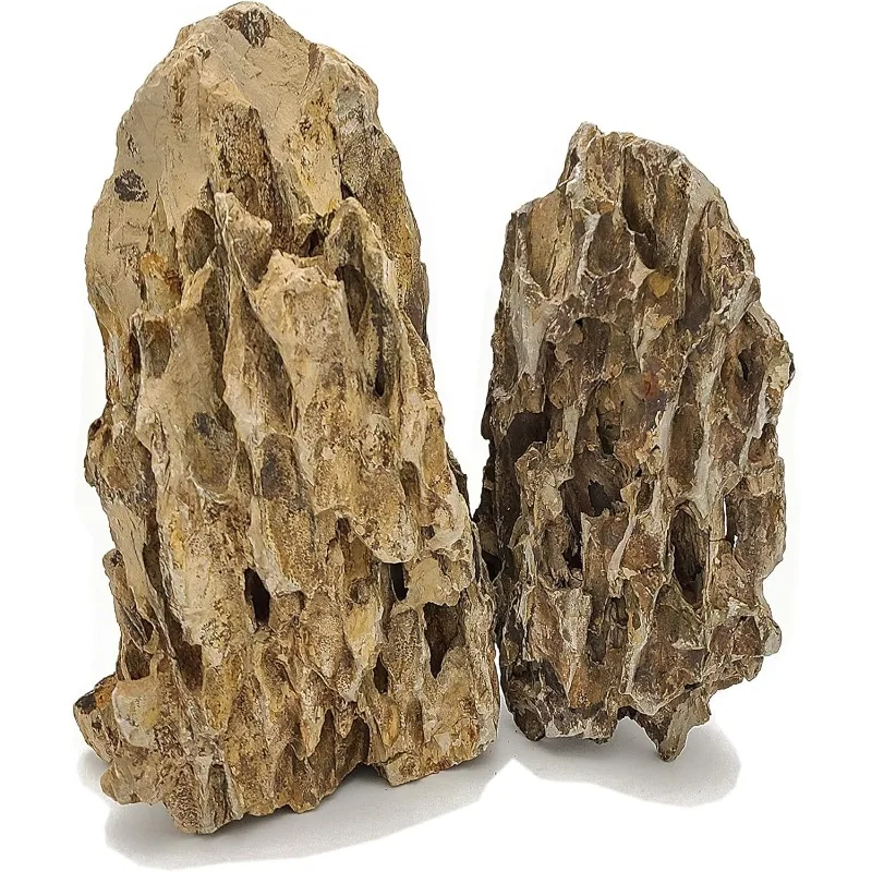 Dragon Ohko Aquascaping Rocks 25 Lbs Kits, Brown, (R480065WT),Decorative Rocks,FAST SHIPPING