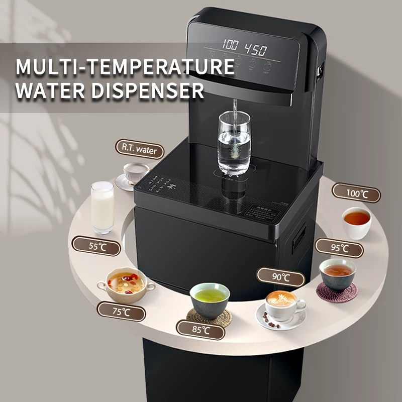 

Диспенсер для воды с нижней загрузкой, подачей горячей и холодной воды, 5 температурных режимов, для дома и офиса