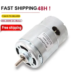 DC 24V Electric spindle Motor 895 360W DC For Drill Brush dc motors 895 lawn mower motor for 3D printer accessories