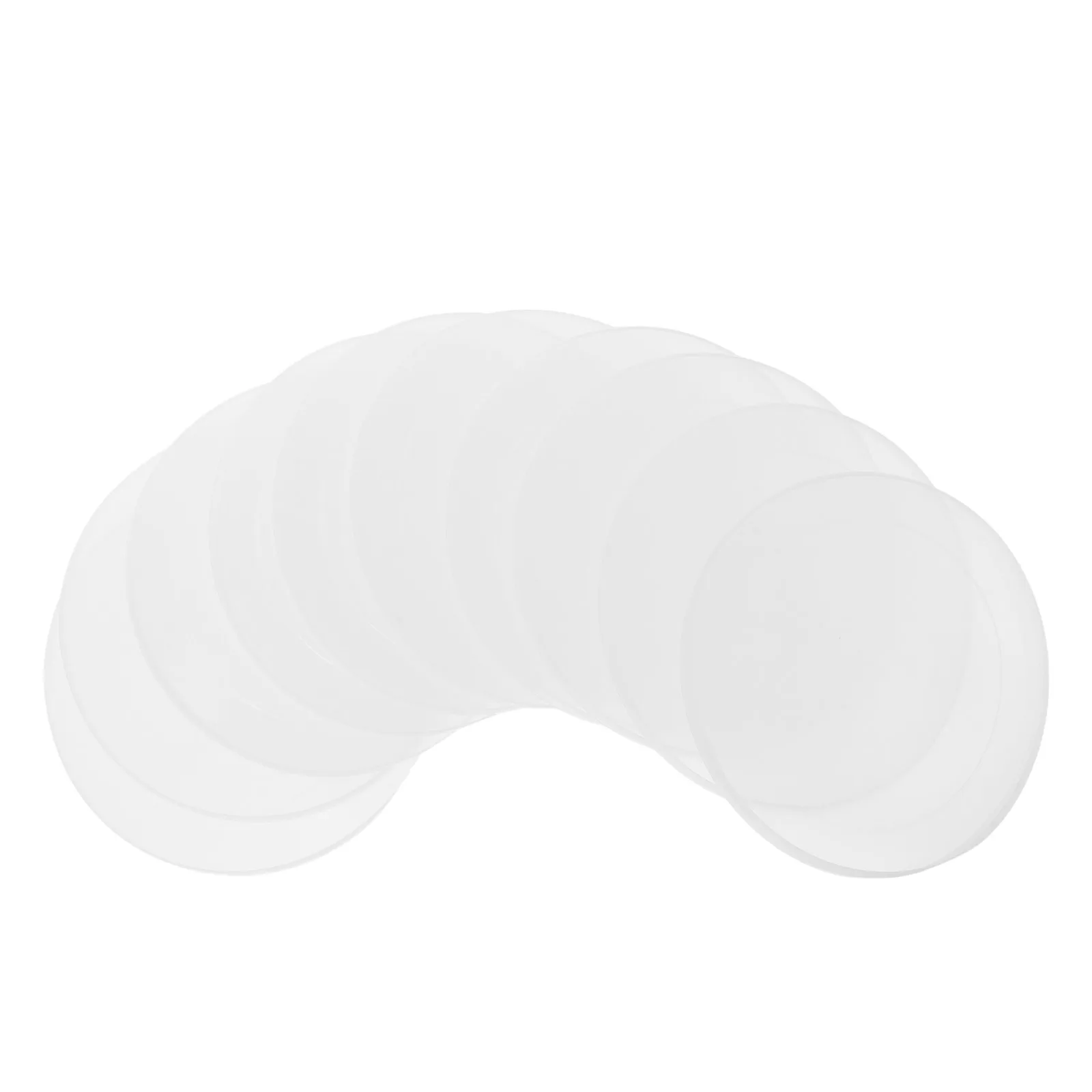 

10pcs Sealed Food Jar Lid Round Can Lids Airtight Tops Covers Container Plastic Dustproof Storage Preservation