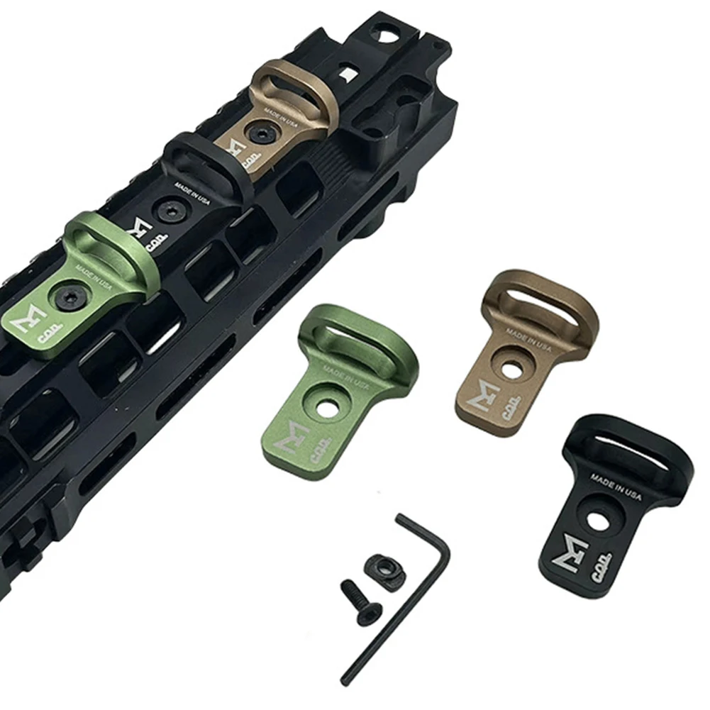 1Set Tactical Strap Buckle QD Magap Strap Buckle Rail Toy Rifle AR15 Accessories RSA GBB MLOK Rail Mount Sling Adapter Loop