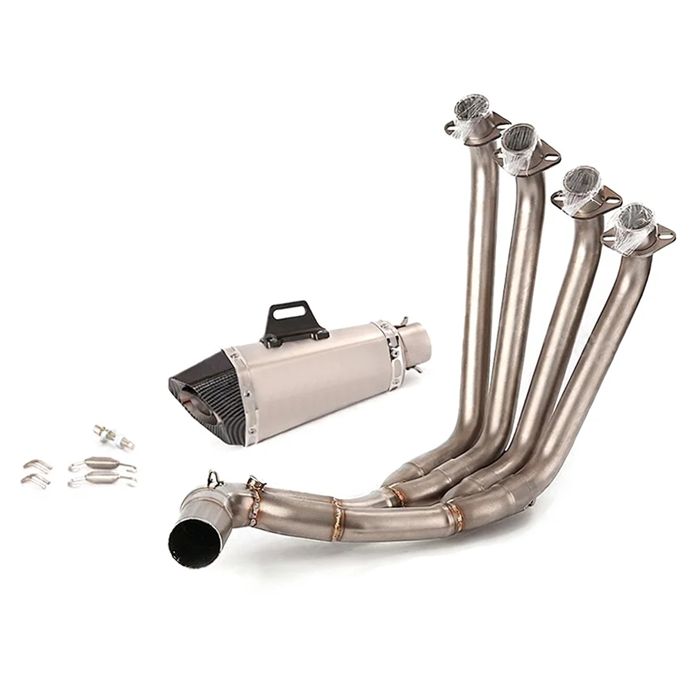 Für Honda CBR650F CBR650R CB650F CB650R Auspuffanlage Schalldämpfer Vorderes Krümmerrohr Auspuffrohre – Detail 2