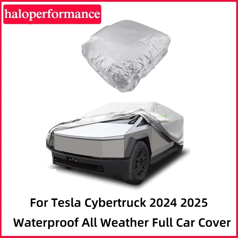 

Для Tesla Cybertruck полный автомобильный чехол водонепроницаемый солнцезащитный чехол уличный снежный чехол солнцезащитный козырек автомобильные аксессуары 2024 2025