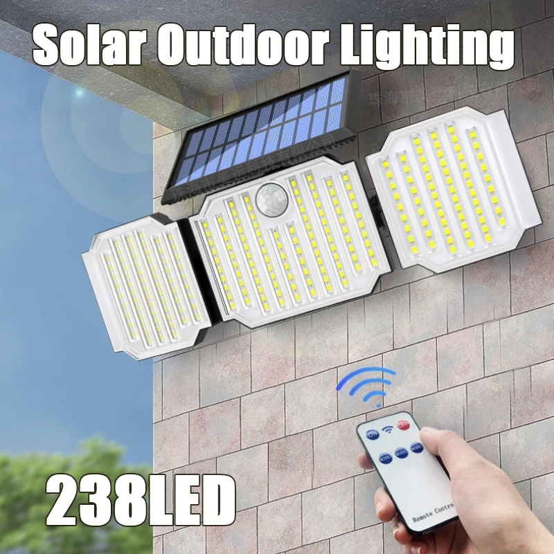 

luz Solar Human Body Induction Wall Lamps Courtyard Lights Outdoor Lighting waterproof Wall Garage Entrance Small Street Lantern