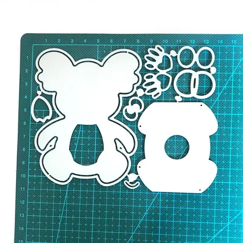 581C Easter Koala Metal Cutting Dies Stencil Scrapbooking DIY Album Stamp Embossing