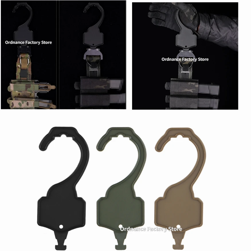 

Lightweight Buckle Insert Hanger Hunting Accessories for Cobra Buckle Belts Waistband Hunting Girdle Tactical Belt Hanger Hook