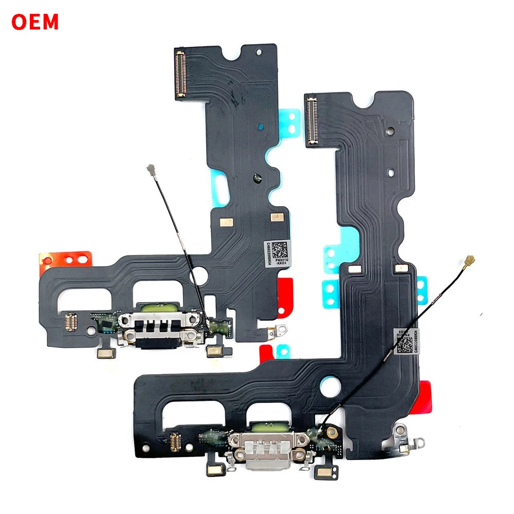 NEW Tested USB Charging Port Microphone Dock Connector Board Flex Cable Repair Parts For iPhone 7 / 7 Plus /  8 / 8 Plus