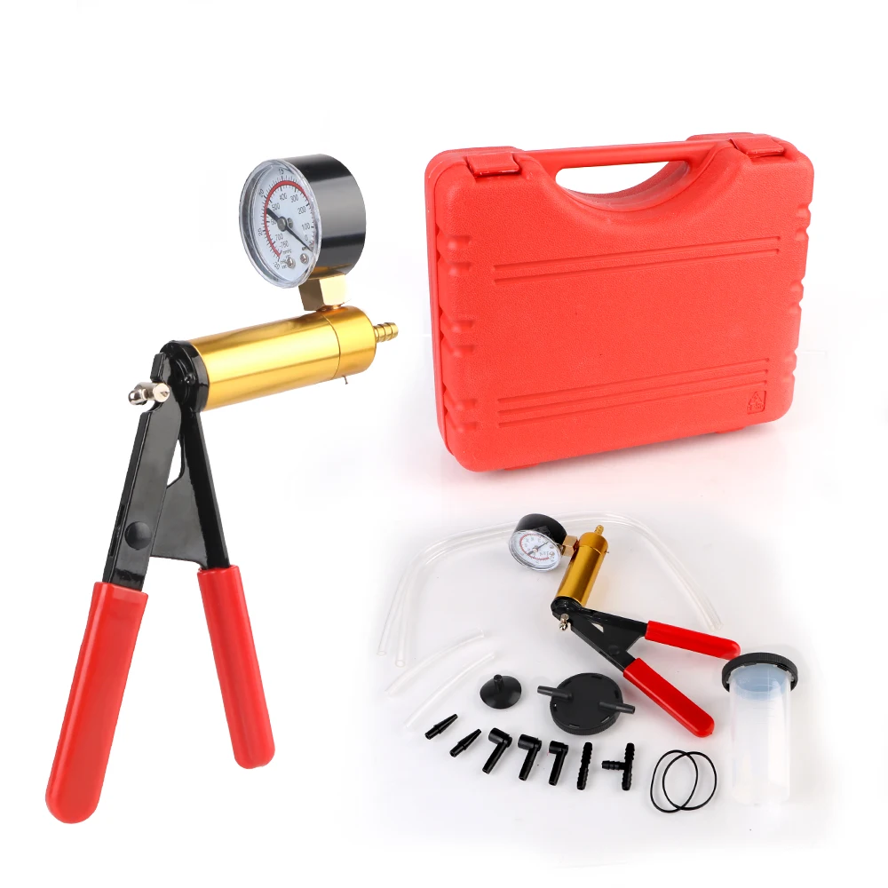 Repair Tools Oil Vacuum Pump Kit Powerful Oil Suction Tool Car Manual Vacuum Pump Portable 2 in 1 Set Automotive Fluid Tester