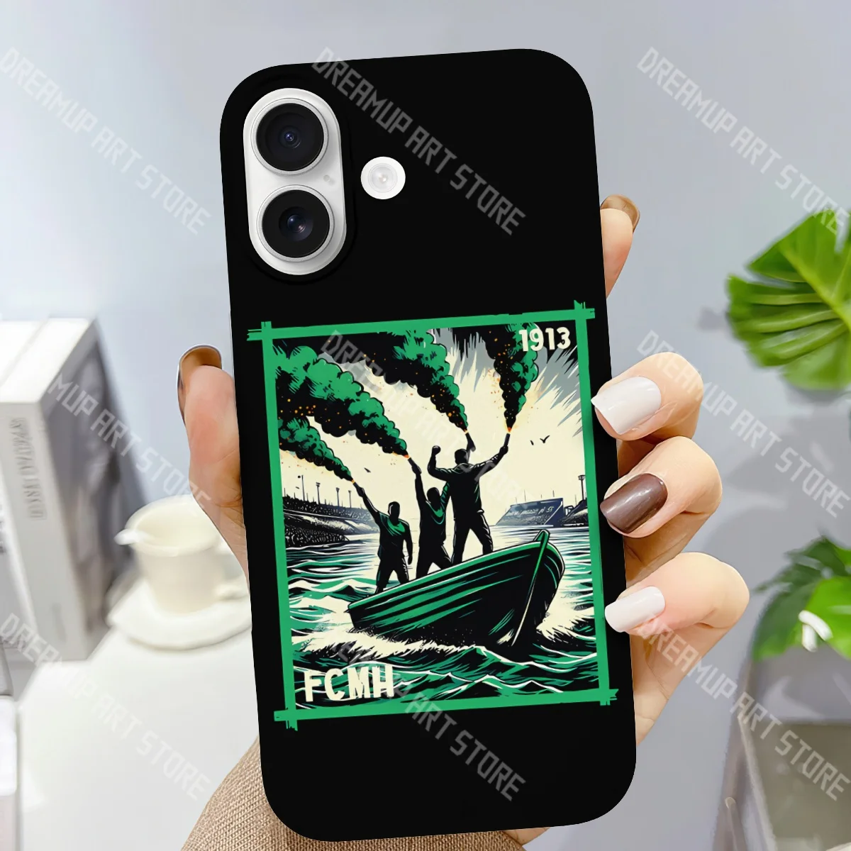 Green Apes Maccabi MHFC Haifa Case for iPhone 17 16 15 14 11 Pro Max 13 12  Air Mini XR XS X 8 7 6 6S Plus Soft Silicone Cover