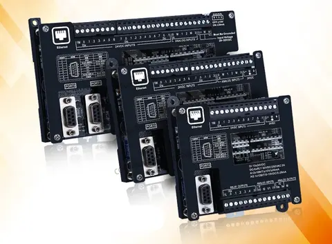 PLC Controller Board Compatible with Siemens Smart 200 PLC SR20 SR30 SR40 Ethernet Port Industrial Grade with Network Cable