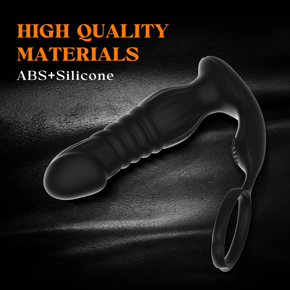 التوجه المكونات الشرج الذكور البروستاتا تدليك الهزاز للرجال التحكم عن بعد بعقب المكونات مع حلقة القضيب مثلي الجنس الشرج محفز لعبة الجنس #3
