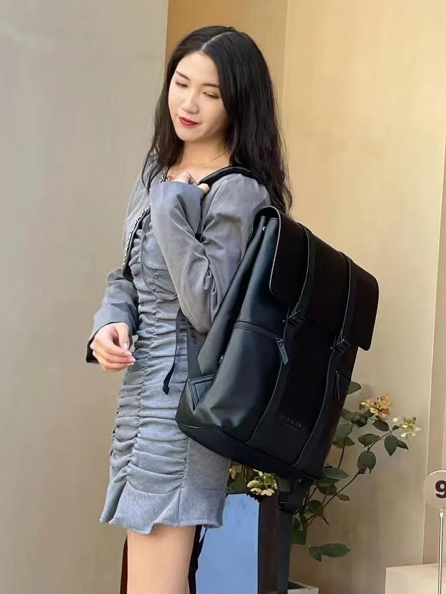 Gaston Luga Large Capaci Waterproof Cuter Bag Bapa for Commuting And Traveling Student Book Bag Briti Sle Soft H...