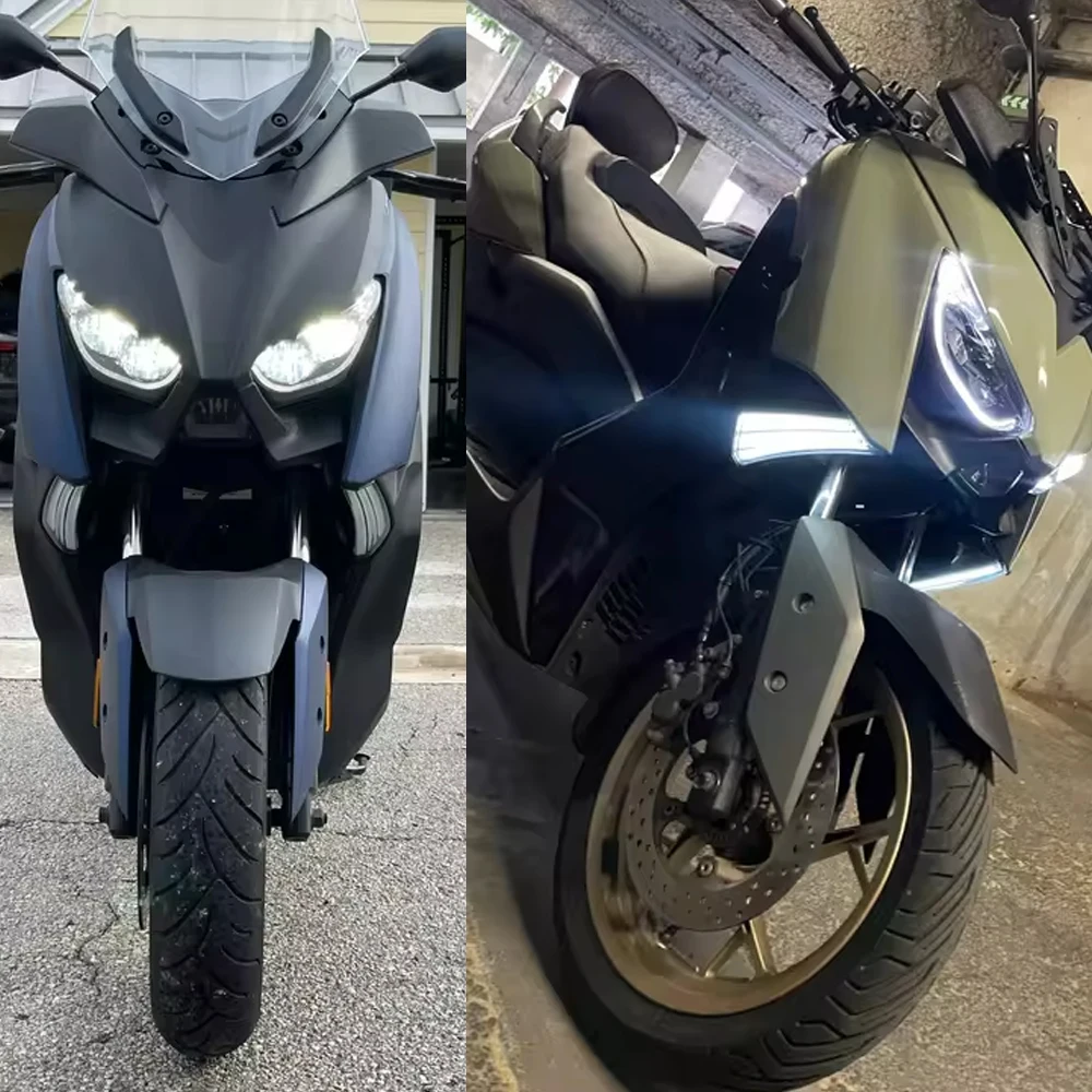 Motorcycle Side Turn Signal Lights Indicator LED Lamp for Yamaha XMAX 300 250 2017 2018 2019 2020 2021 2022 XMAX300 Accessories