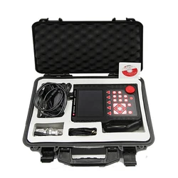 Mitech MFD350B Digital NDT Ultrasonic Flaw Detector Range 0-6000mm with 4 MHz Probe Welding Flawmeter