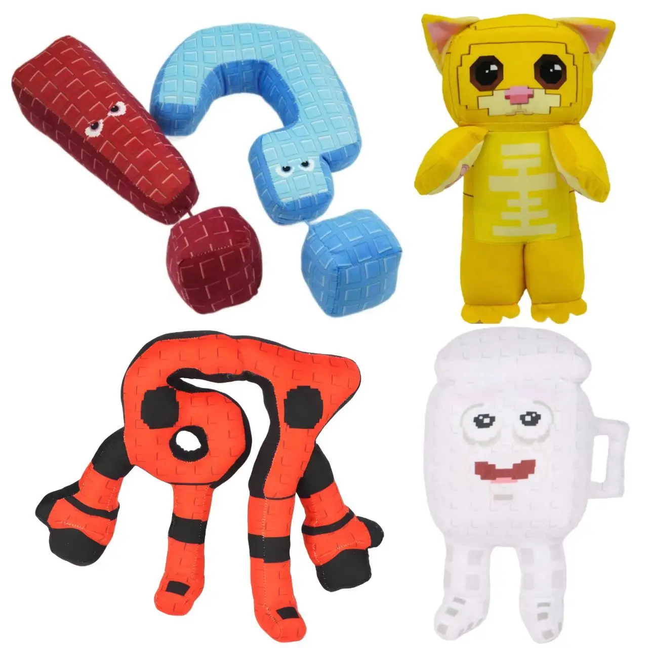 ぬいぐるみ 6体セット　ラスト9セットです Steal A Brainrot Meowl Cat Plush Festive 67 Brainrot Sixseven