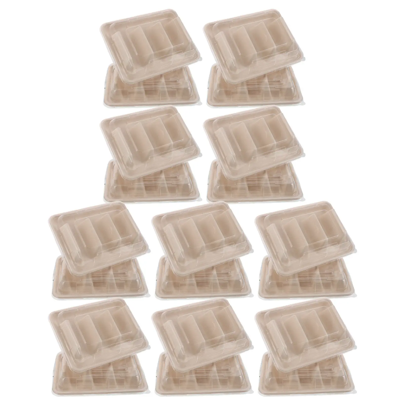 Mexican Burrito Packaging Box Disposable Food Container Eco-Friendly Kraft Paper Rectangle for Takeout Delivery