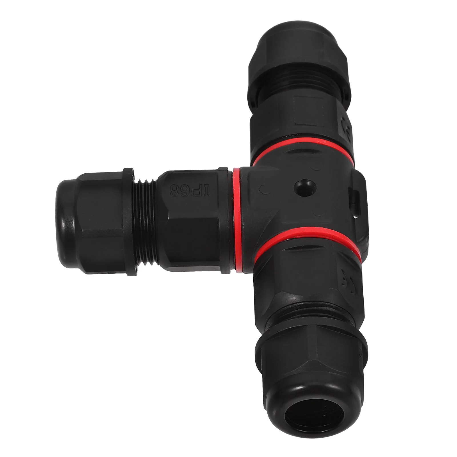 

3 Way Outdoor Electrical Waterproof Cable Junction Box Connector Wire Splice for Home Garden Farm Lighting Projects