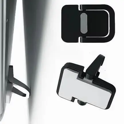 Portable Mini Laptop Stand 1 Pair Invisible Folding Notebook Leg Holder Lightweight Anti-scratch Bracket for Home Desk Work