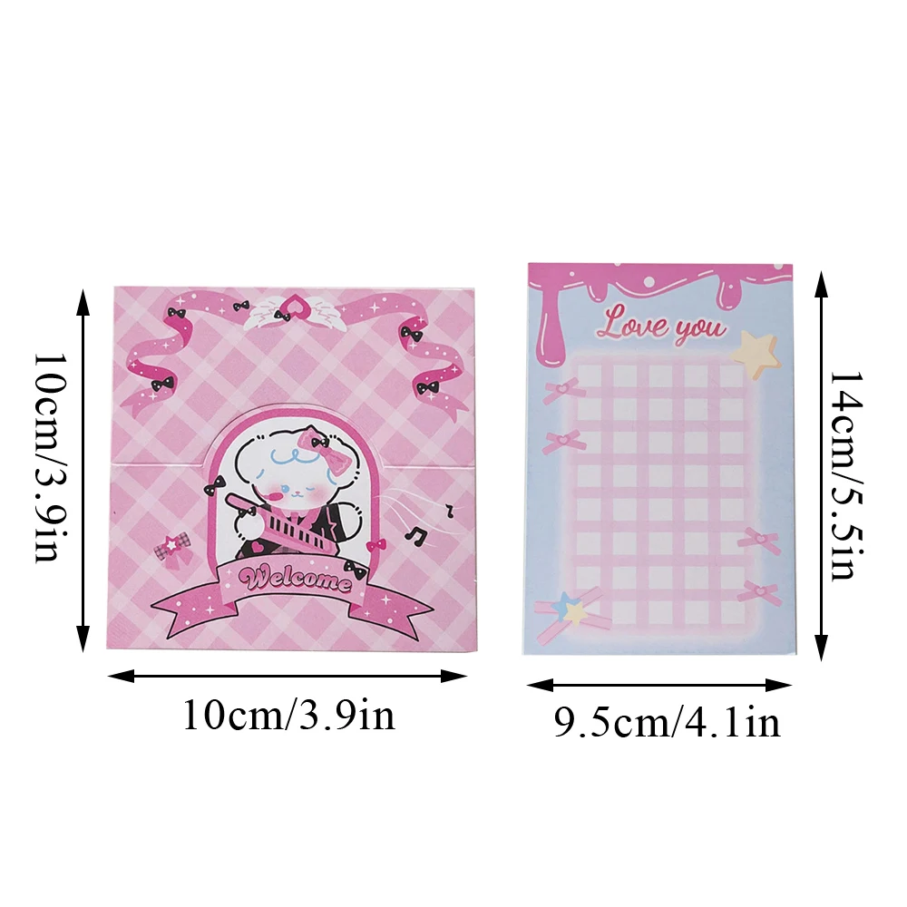 Cute Puppy Rabbit Card Back Protective Packaging Material DIY Gift Decor Office School Supplies 10PCS Cartoon Card Head Back