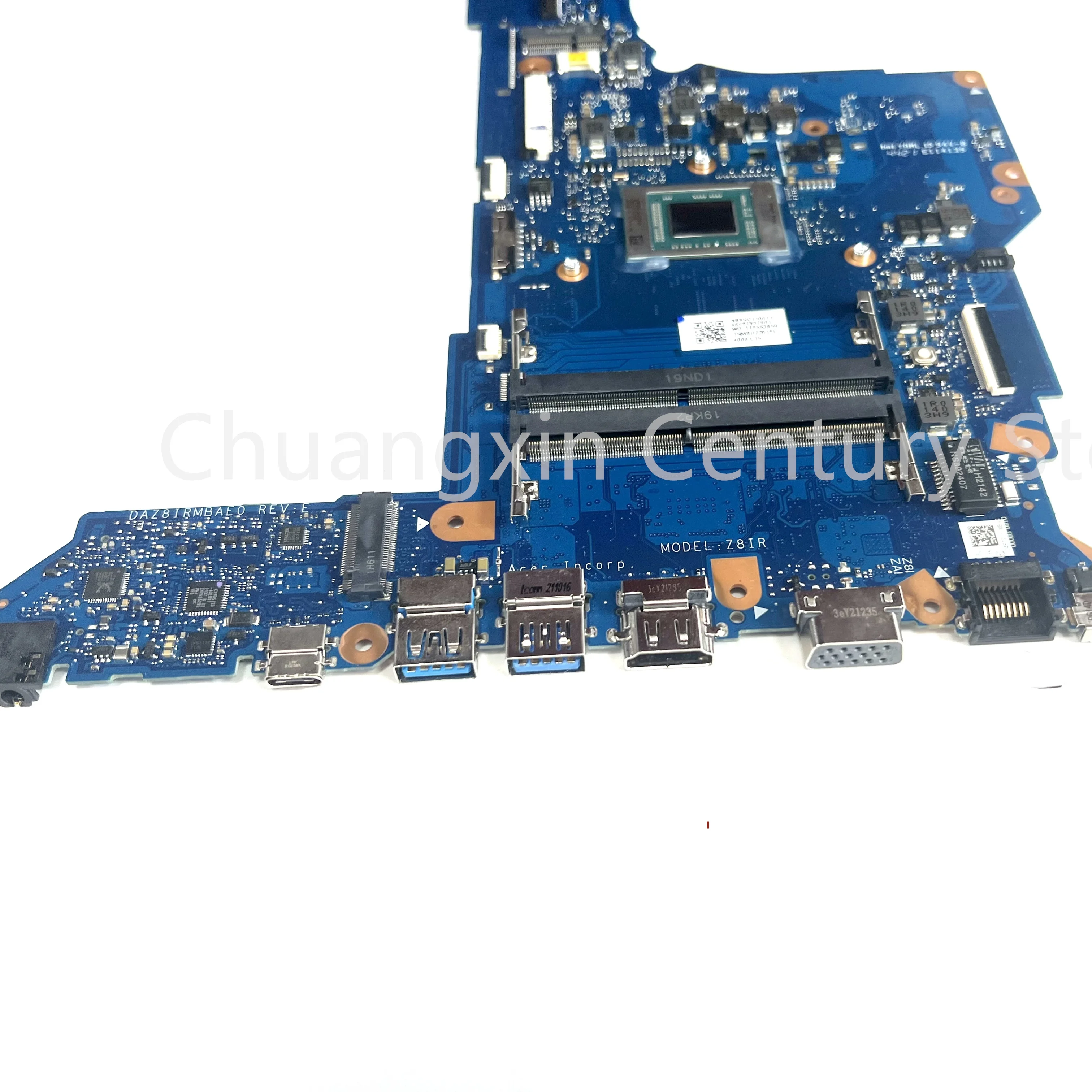 Imagem -03 - Placa-mãe do Portátil para Acer Daz8irmbae0 Nbvrg11002 R34450u R5-4650u Daz8irmbae0 100 Testado Perfeitamente