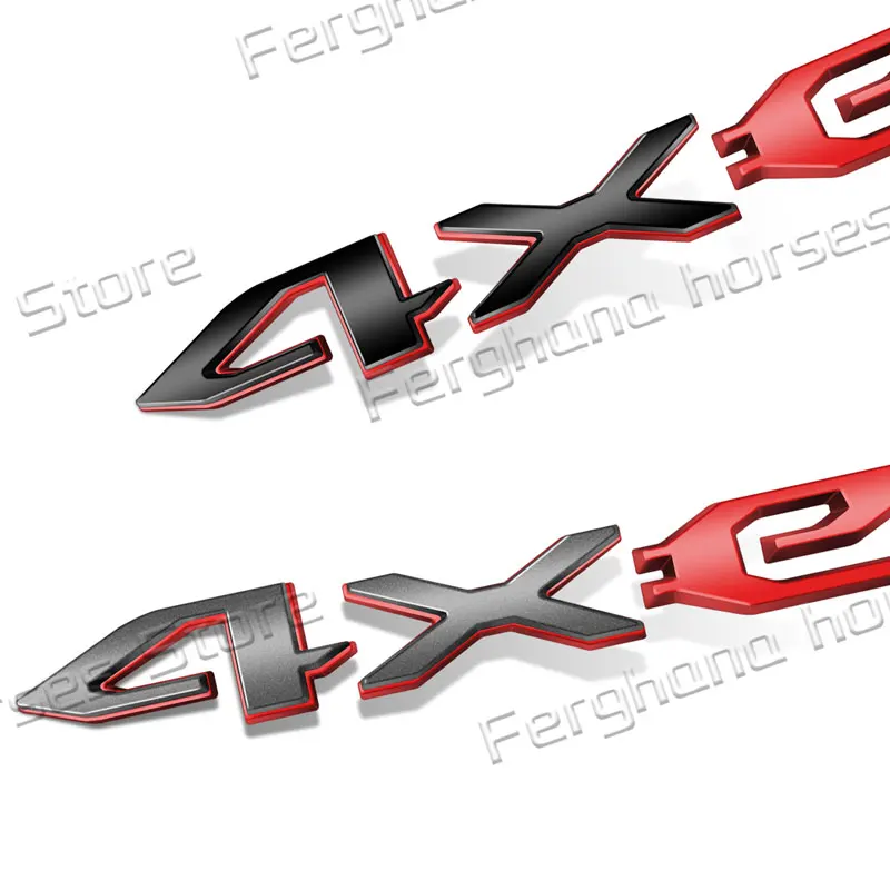 Car 3D ABS Plastic Emblem For Jeep 4XE Logo Wrangler Gladiator Compass Grand Cherokee Body Side Badge Rear Trunk Decor Sticker