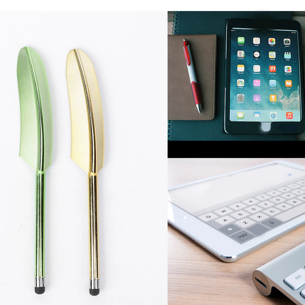 

10Pcs Capacitive Touch Screen Pens Quill Stylus Plastic Durable Hand Tool for Phones Tablets Writing Touch Screen Pen