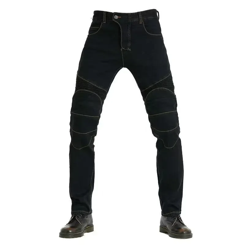 

Motorcycle Jeans Pantalones Motocicleta Hombre Featherbed Jeans Standard Version Moto Ride Trousers Pant Summer Riding