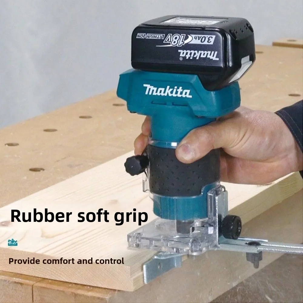 ماكيتا DRT50 أداة تشذيب لاسلكية قابلة لإعادة الشحن بدون فرش لطحن نقش الأعمال الخشبية - آلة التشذيب الأصلية #2