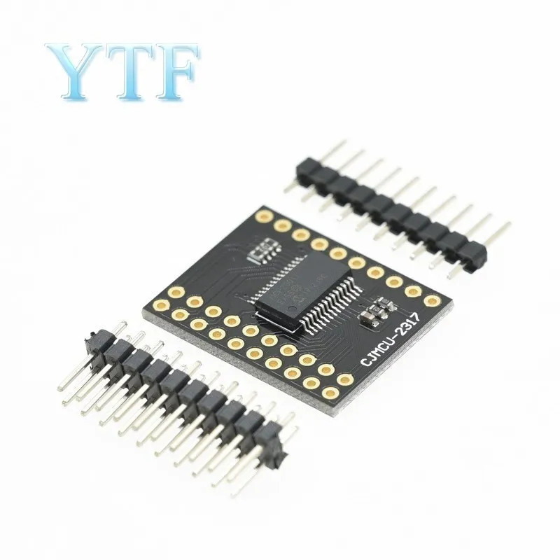 

MCP23017 Serial Interface Module IIC I2C SPI MCP23S17 Bidirectional 16-Bit I/O Expander Pins 10Mhz Serial Interface Module