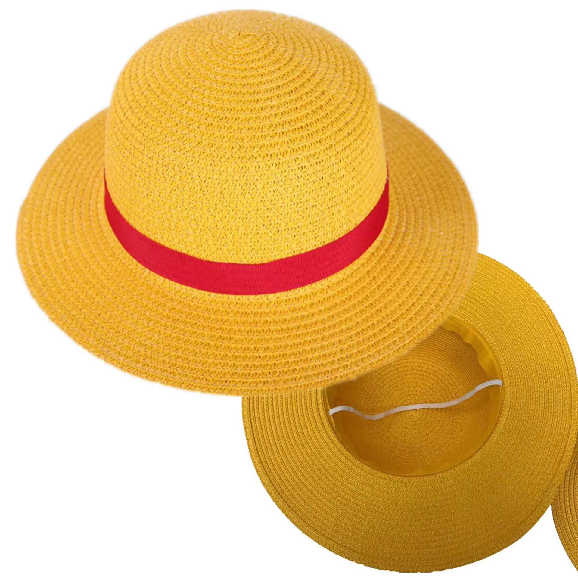 

Parent Children Sun Hat Costume Straw Hat One Piece