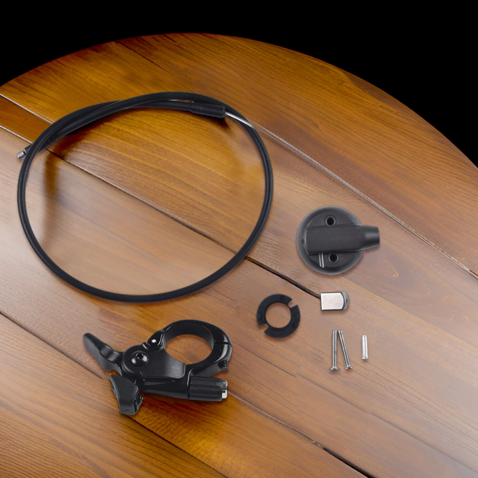 

Запчасти для велосипеда, комплект переключателей блокировки вилки велосипеда, аксессуары для переключателя блокировки велосипедной вилки, горный пульт дистанционного управления 22,2 мм, черный