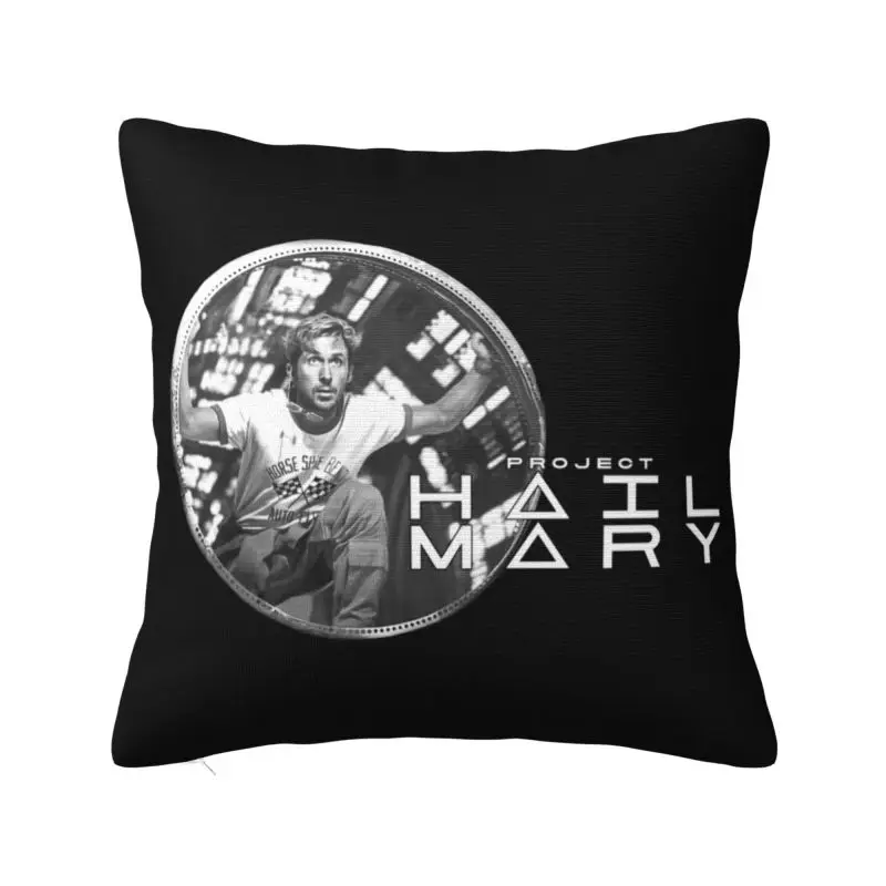 Custom Style 2026 New Rescue Plan Projects Hail Mary Rocky Cushion Covers 45x45cm Velvet Pillow for Sofa Car Square Pillowcase