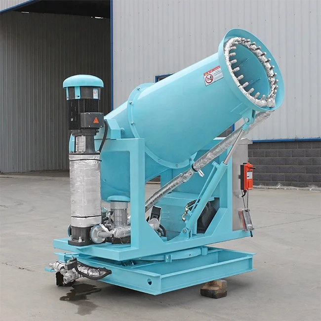 آلة مدفع للتحكم في الغبار جودة عالية 50 متر قمع الغبار الضباب مدفع البخاخ ضباب