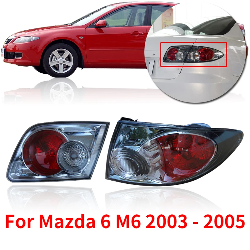 

Задний стоп-светильник Kamshing для Mazda 6, Mazda6, M6, 2003, 2004, 2005, задний стоп-светильник, задний фонарь в сборе