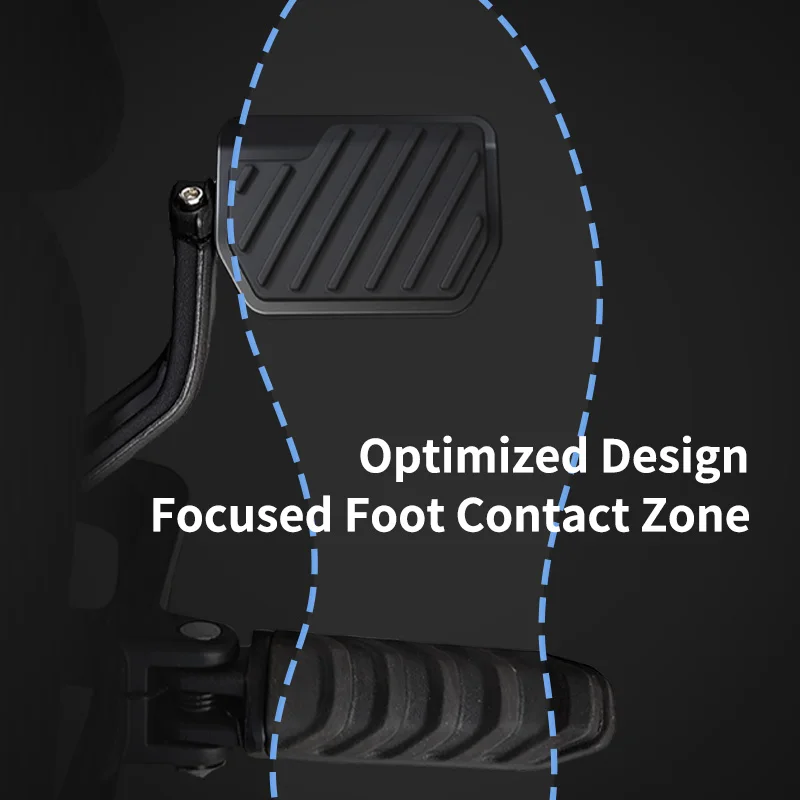 Para BENDA LFC700, accesorios de motocicleta, piezas modificadas, Pedal antideslizante ancho agrandado, actualización del Pedal de freno