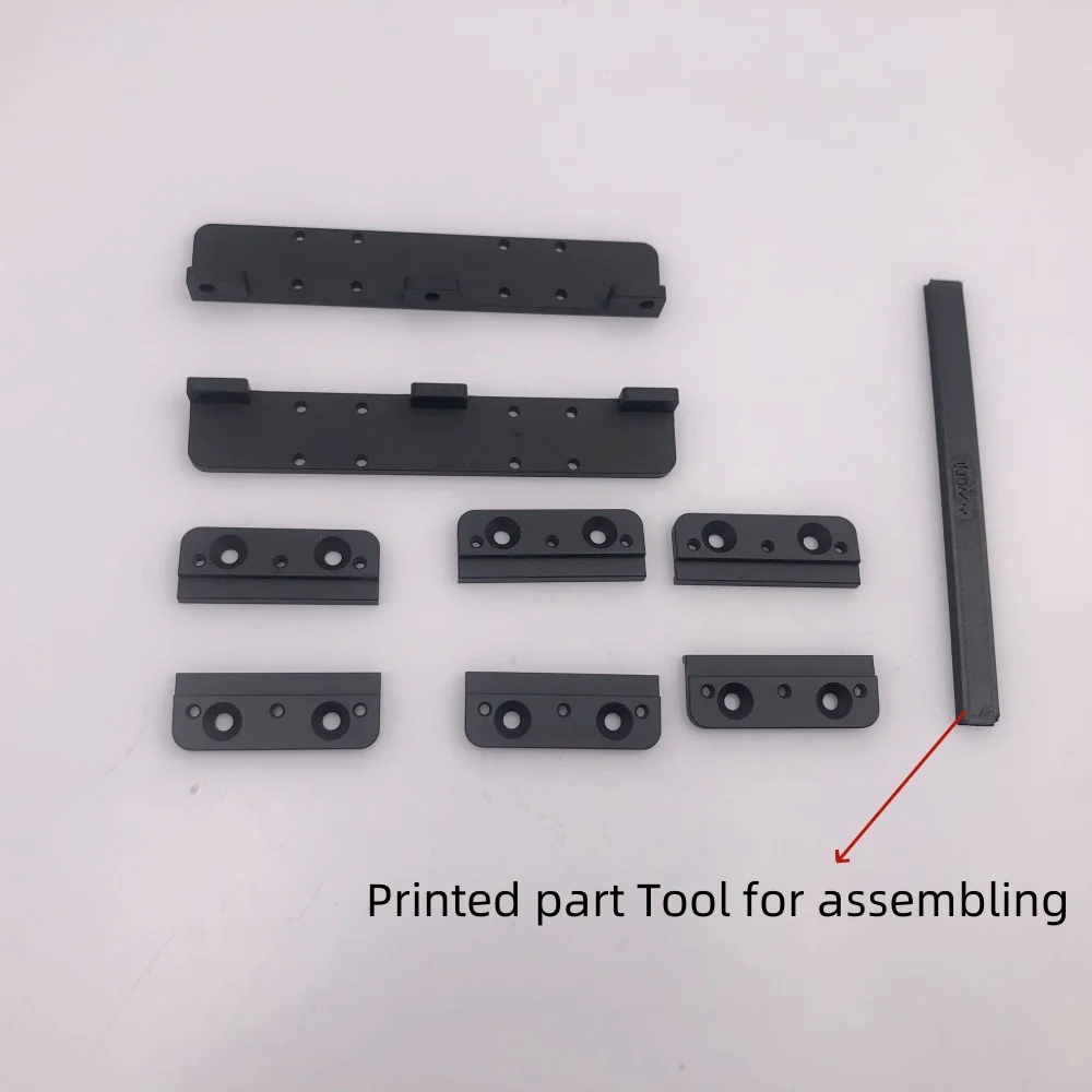 Funssor ELEGOO Neptune3/ 4  MAX 3D printer X/Y axis rail upgrade kit MGN9H Linear Guild Rail for  Neptune3/ 4  MAX