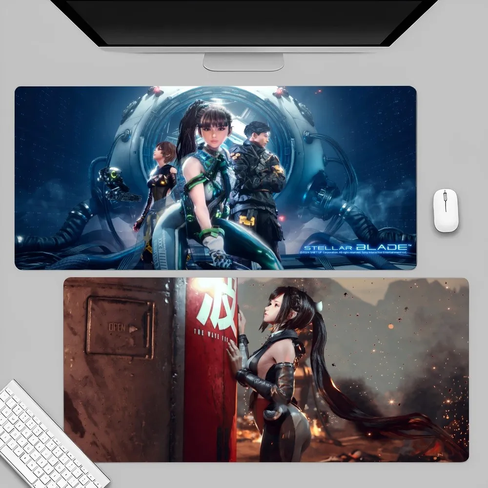 Game S-Stellar Blade Mousepad Large Gaming Mouse Pad LockEdge Thickened Computer Keyboard Table Desk Mat