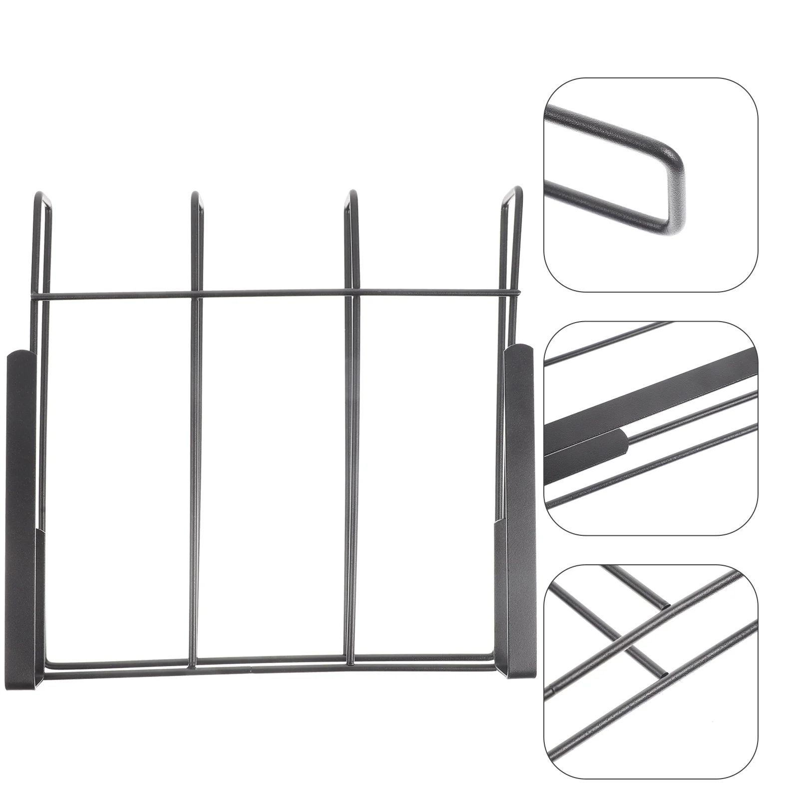 

Punching-Free Cutting Board Holder Stainless Steel Kitchen Hanging Rack for Cabinet Drying Storage Organizer Utensil
