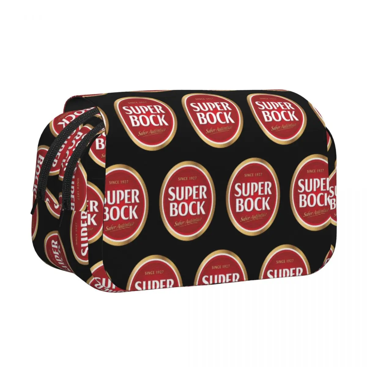 

Пенал-футляр Super Bock из твердой кожи для ручек и карандашей, большой, вместительный, для мальчиков и девочек, для школы