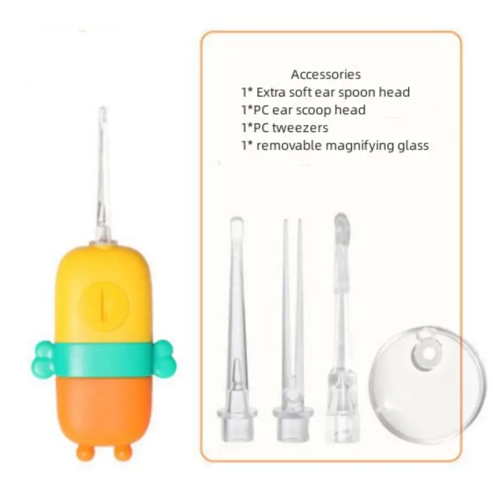 

Kids Light Ear Cleaning Flashlight Earpick Luminous Ear Curette Baby Ear Cleaner Earwax Removal Tool