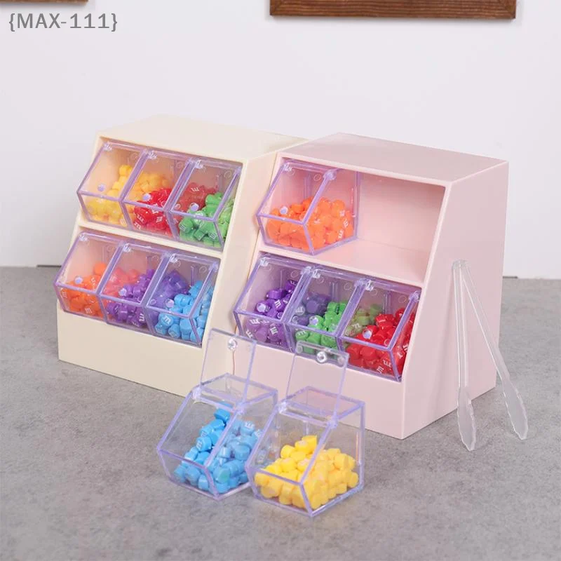 

【F2-MAX111】Миниатюрная витрина для конфет 1/12 - Модель имитации выдвижного шкафа, декор для кукольного домика