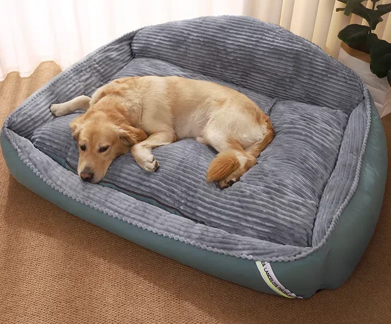 Luxury Dog Beds Heavy Duty Extra Large Pet Sofa Bed Detachable and Washable Human Size Dog Bed