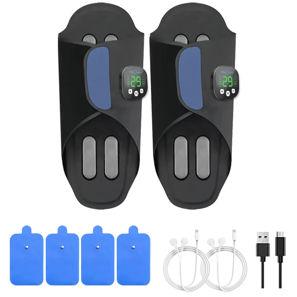 الوافدين الجدد معدات التجميل القابلة لإعادة الشحن 10 نماذج قابلة للتعديل الكهربائية تهتز مدلك القدم الأحذية #3