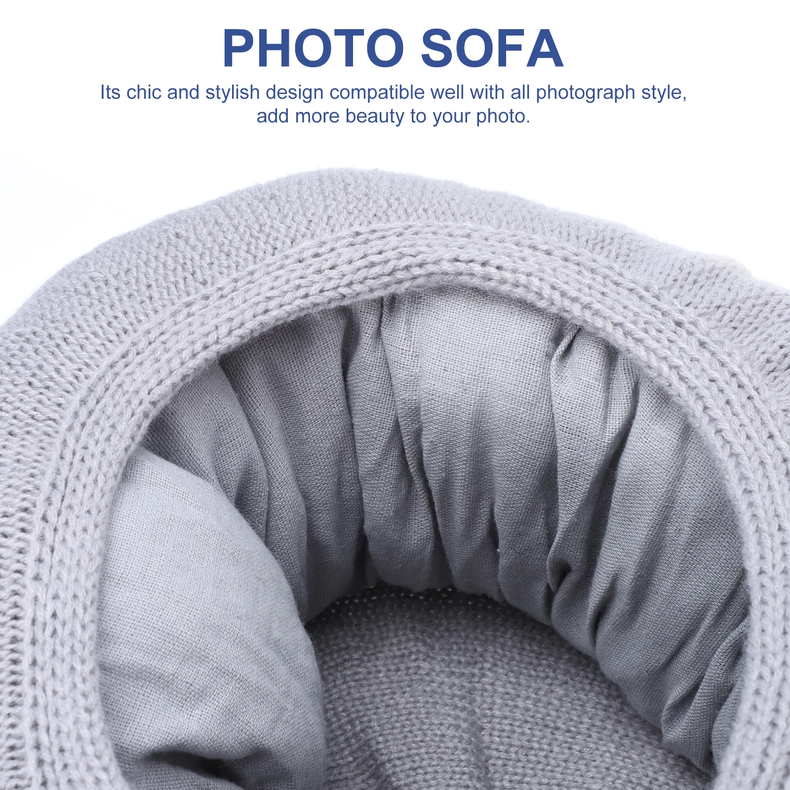 

Stylish Newborn Photography Sofa Prop Kids Infant Photo Accessory Toddler Boys Girls Cushion Ornament