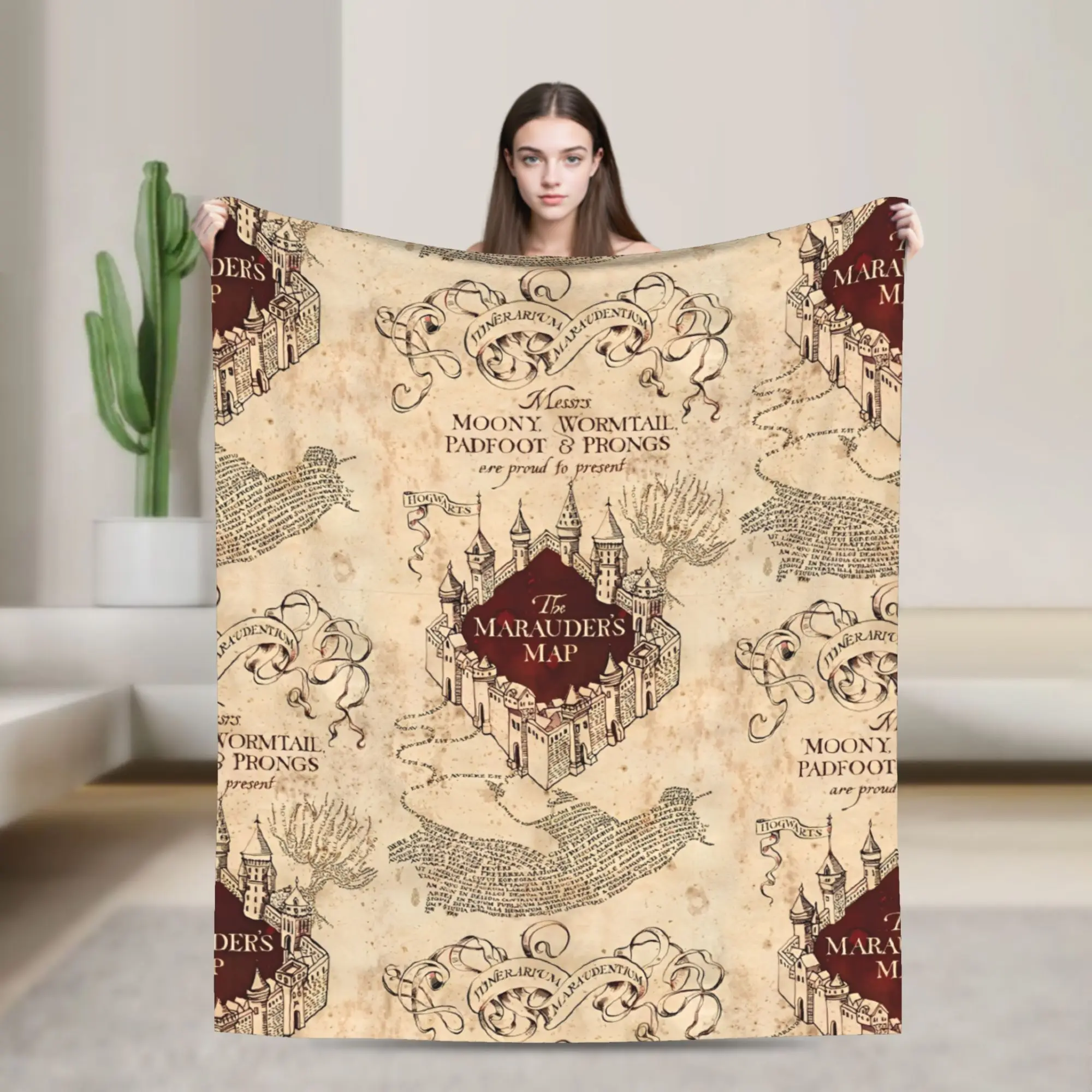 Manta suave y cálida con símbolos mágicos, h-harry p-potter, manta de felpa para Picnic, colcha de franela para dormitorio, funda para sofá cama