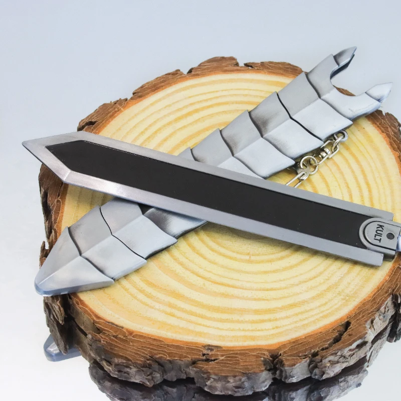 ดาบเบอร์เซิร์ก กัทส์ รุ่นชอปเปอร์ รุ่น Heavy Bouncy พร้อมปลอกดาบ ของสะสมอนิเมะ งานฝีมือโลหะ ของตกแต่ง ของเล่น ของขวัญ