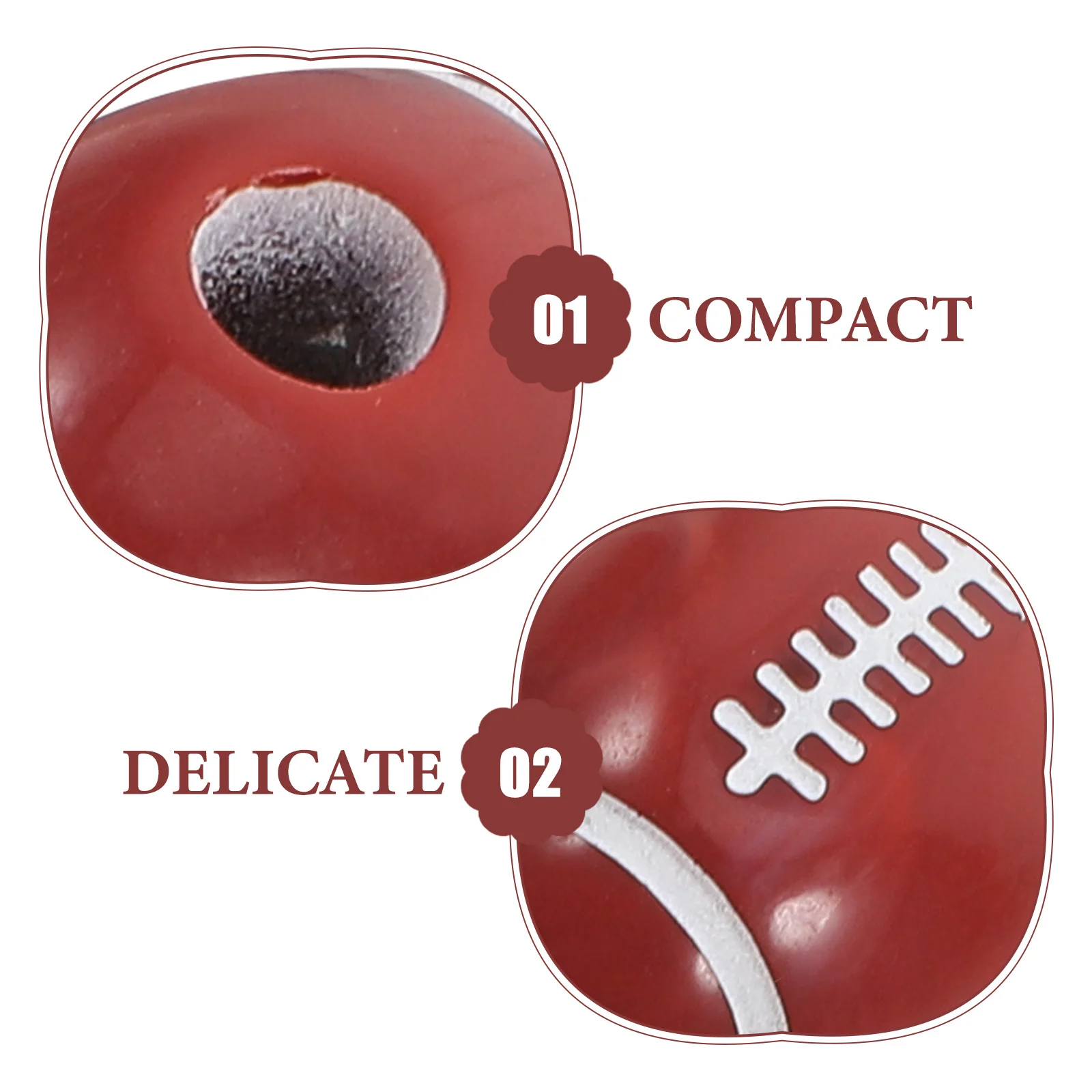 50 Stück Acryl-Sportperlen, malsparend, vielseitige Verwendung für Schmuckherstellung, Kunsthandwerk, Eltern-Kind-Aktivitäten, Kugelperlen