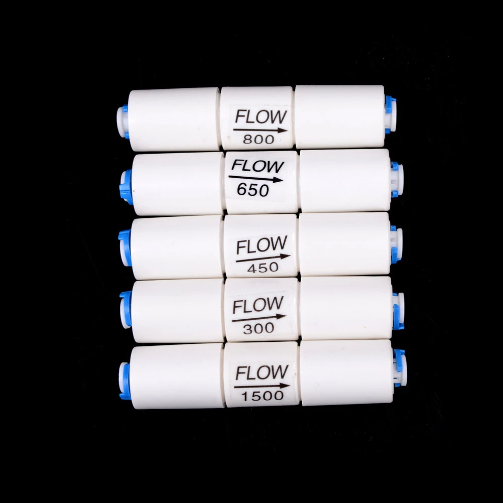 Water Filter Parts RO Flow Restrictor  300CC-1500CC With 1/4